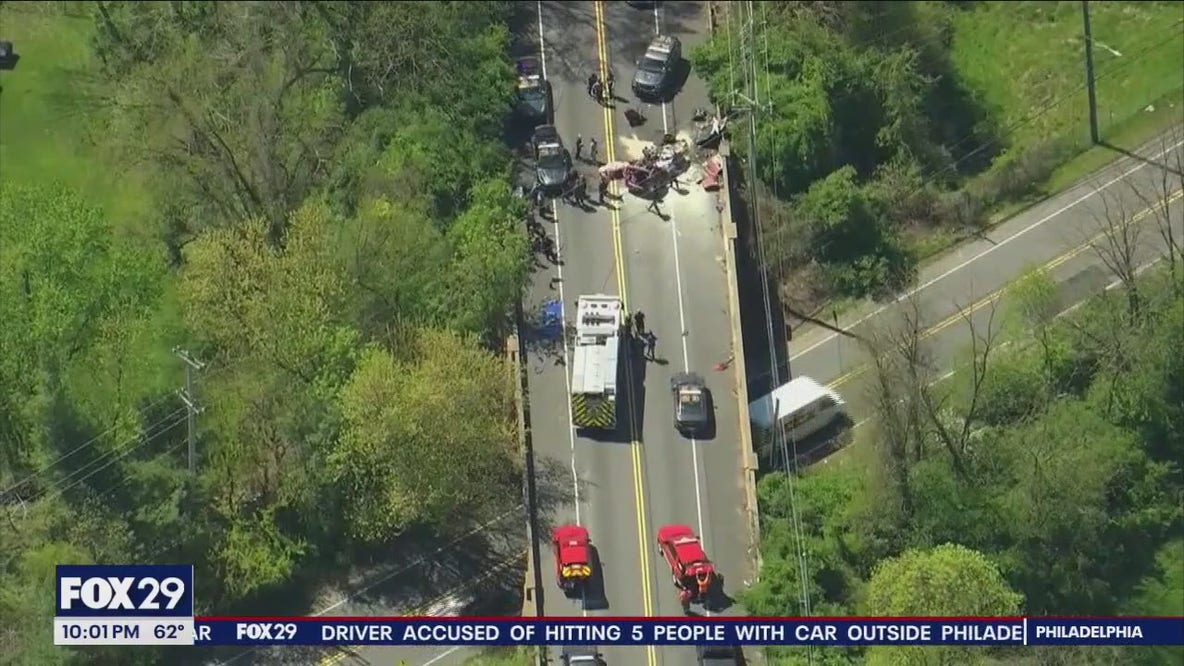 3 dead in police chase-turned fatal crash possibly connected to Lululemon theft in Delco